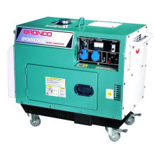 (3KW/4KW/5KW single/three phase) Rated Power 4.2kw, 220V Air Cooled Diesel Generator (Silent type)